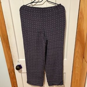 Talbots lined silk pants
